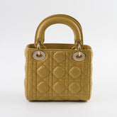 Christian Dior Mini Lady Dior Mustard